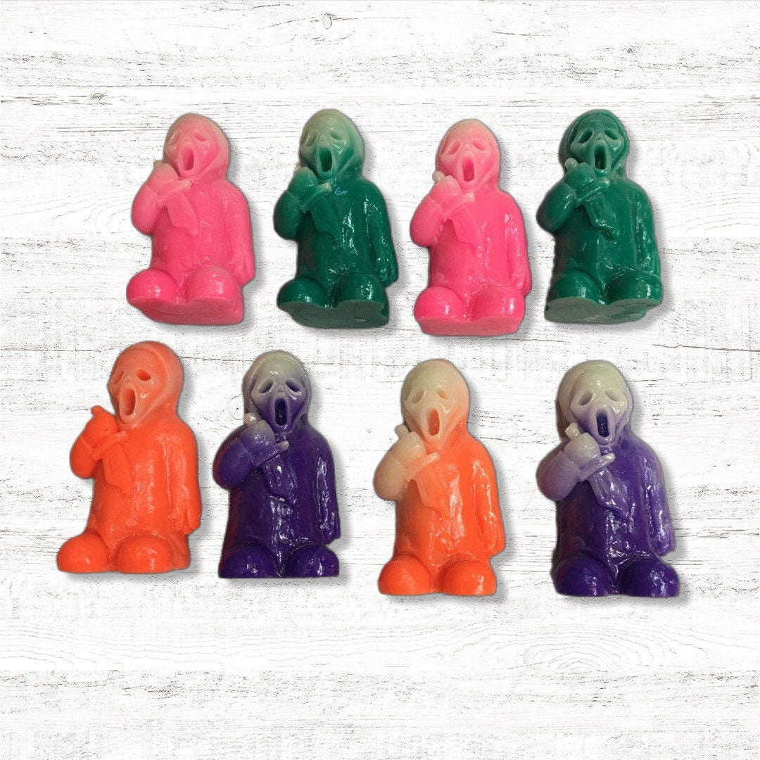 Ghostface Crystal Figurine - Luminous Horror Movie Statue