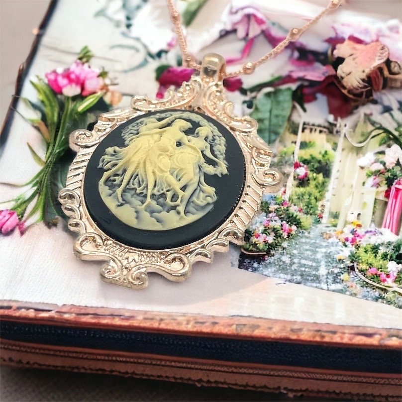 Timeless Three Graces Cameo Necklace - Heirloom Quality Jewelry