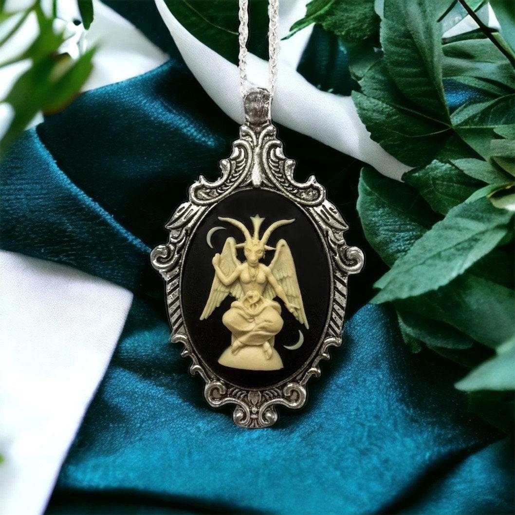 Baphomet Cameo Necklace