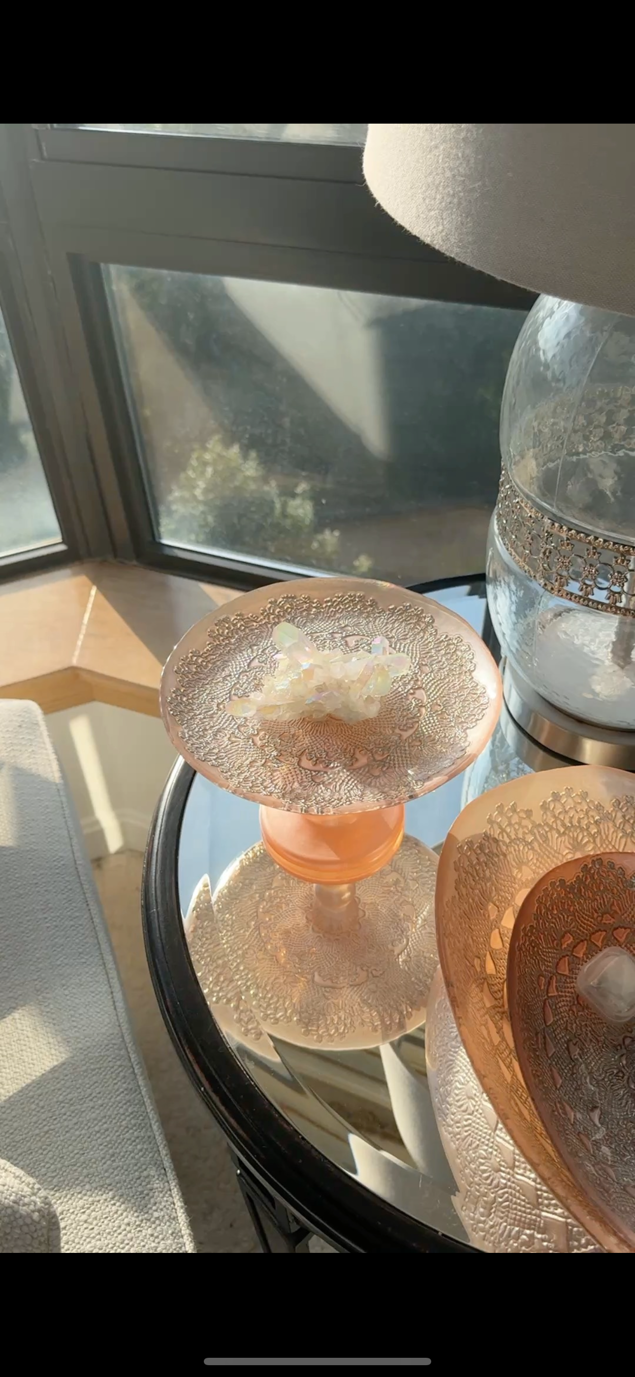 Angel Aura Quartz Cluster – Radiant Clarity & Prism Glow